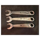 Vintage Indestro Select Steel Wrenches  -  16-Piec