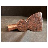 Antique Iron Hammer & Hatchet Head  -  Blacksmith