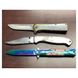 Folding Pocket Knife Collection  -  15 Knives (Lot