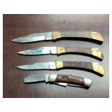 Folding Pocket Knife Collection  -  17 Knives (Lot