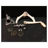 Vintage Rival Kitcheneer Meat Grinder & Combo Atta