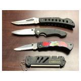 Folding Pocket Knives with Sharpening Steel  -  14