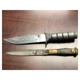 Hollow-Handle Survival Knives & Antique Bowie / Fi