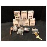 Padlock Collection  -  Mixed Brands & Sizes