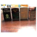 Zippo Lighter Collection  -  13 Lighters (Lot 3)