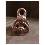 Vintage Cast Iron Pulley  -  Single Sheave