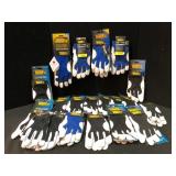 Truefit Large Work Gloves  -  Multi-Pair Lot