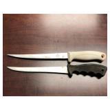 Fillet Knife Collection  -  12 Fishing Fillet Kniv