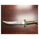 Vintage-Style Decorative Fantasy Dagger  -  Displa