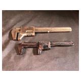 Vintage Ford Adjustable Monkey Wrenches  -  8-Piec
