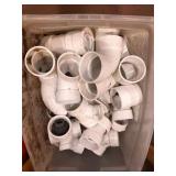 PVC Plumbing Fittings & Pipe Lot (Set 1)