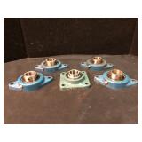 Flange Bearing Units  -  Industrial Hardware Lot
