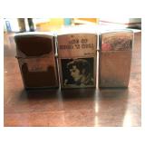 Zippo Lighter Collection  -  10 Lighters (Lot 5)