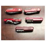 Swiss Army Style Multi-Tool Pocket Knife Collectio