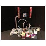 Plumbing Variety Lot  -  Fittings, Valves & Hardwa