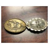Vintage & Novelty Belt Buckle Collection  -  7 Buc