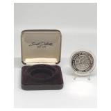 1989 South Dakota Centennial Silver Medallion