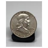 1958-D Franklin Half Dollar 90% Silver
