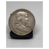 1960-D Franklin Half Dollar 90% Silver