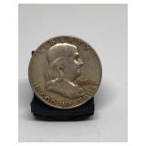 1956 Franklin Half Dollar 90% Silver