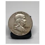 1958 Franklin Half Dollar 90% Silver