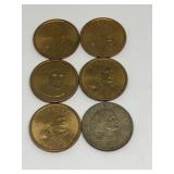 (4) Sacagawea & Presidential Dollar Coins