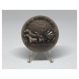 Sterling Silver 1972 Wells Fargo Medal
