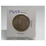 1964-D Kennedy Half Dollar 90% Silver