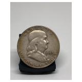 1953-D Franklin Half Dollar 90% Silver