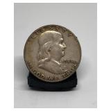 1954 Franklin Half Dollar 90% Silver