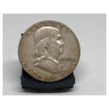 1952 Franklin Half Dollar 90% Silver
