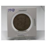 1948-D Franklin Half Dollar 90% Silver
