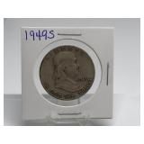 1949-S Franklin Half Dollar 90% Silver