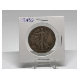 1945-S Walking Liberty Half Dollar 90% Silver