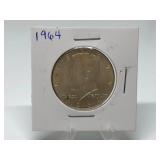 1964 Kennedy Half Dollar 90% Silver