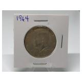 1964 Kennedy Half Dollar 90% Silver