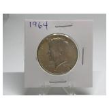 1964 Kennedy Half Dollar 90% Silver