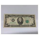 1985 $20 Federal Reserve Note
