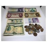 Foreign Coins & Currency