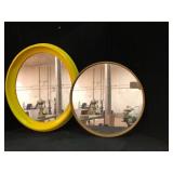 Round Decorative Wall Mirrors Set