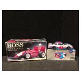 Hugo Boss F1 Car and Richard Petty Bank Pair