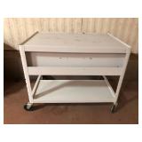 Metal Utility Roll Cart 36x25x29