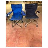 Pair of Adult Outdoor Folding Quad Chairs