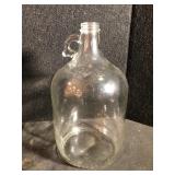 Vintage Clear Glass One Gallon Jug