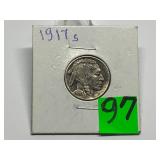 1917-S Buffalo Nickel Graded VF