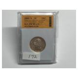 2000-S SC Silver Quarter SGS PR70 CAM