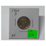 1924-D Buffalo Nickel Graded XF