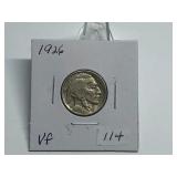 1926 Buffalo Nickel Graded VF