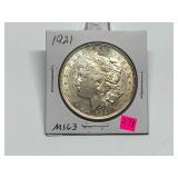 1921 Morgan Dollar Graded MS63