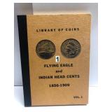 Library Of Coins Flying Eagle IHP Book